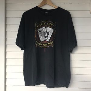 🐢⚡️Men’s XL Vintage World Poker Tour Screen T